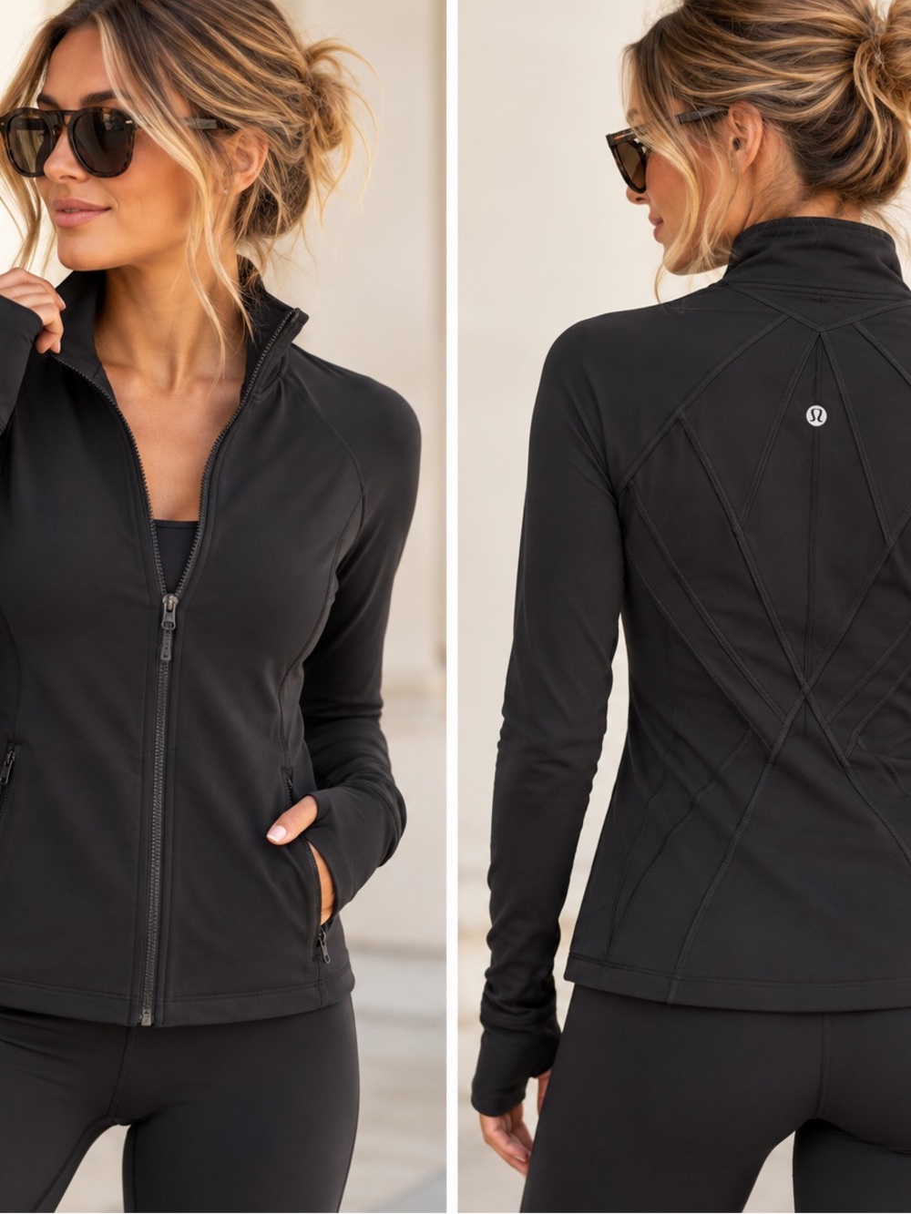 Lululemon Nulu Fold Zip Jacket Size 8